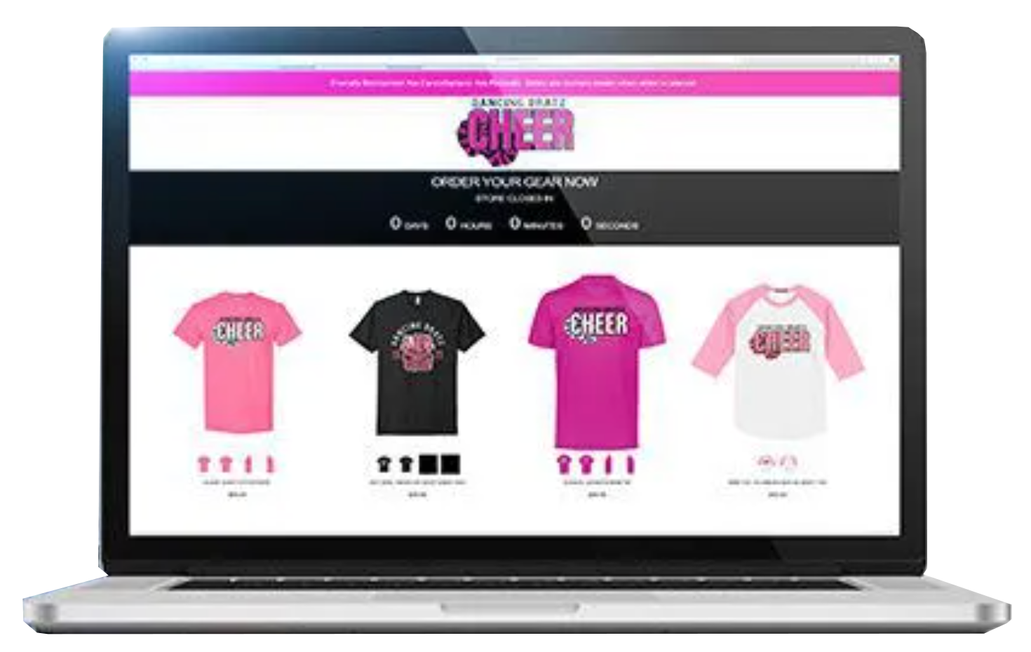cheer team store